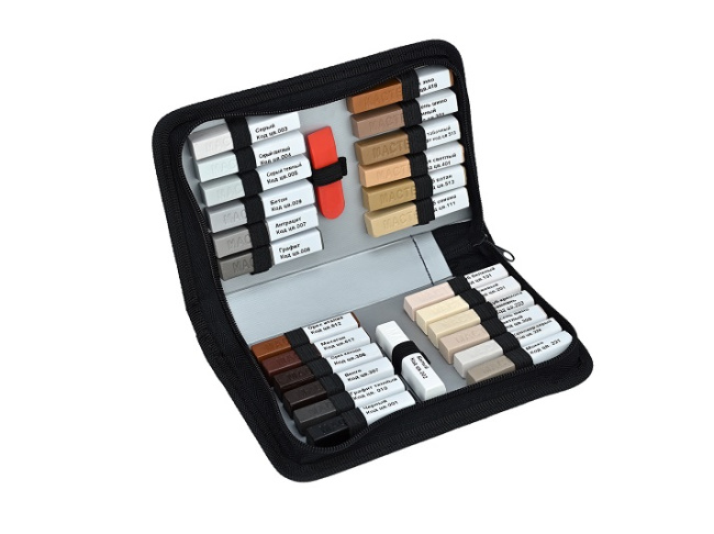 Набор мягкого воска в пенале (25 шт)